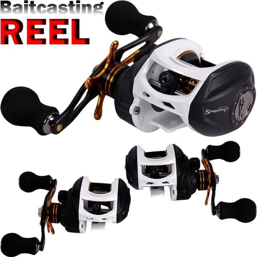 SOUGAYILANG Baitcasting Fishing Reels Magnetic Brake System 12+1