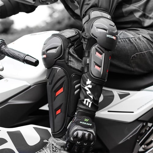 WOSAWE Motorbike Armor Pants Cycling Motocross Hip Knee Leg