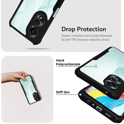 For Funda OPPO A58 4G Case OPPO A58 4G Cover Housing Shockproof Soft  Silicone TPU Protective