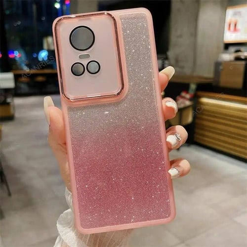 Phone Case For OPPO Reno 10 Pro 5G Clear Glitter Bling Sequins Cover  Shockproof Bumper For Reno 10 Pro Plus Shell