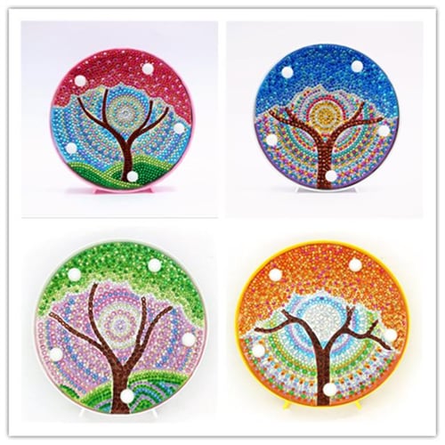 5d DIY Mandala LED Diamond Painting Light Cross Stitch Embroidery