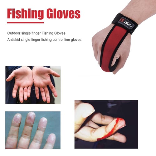 Casting One Finger Glove Stall Protector Non Slip Carp Fishing Tool (Red) -  buy Casting One Finger Glove Stall Protector Non Slip Carp Fishing Tool  (Red): prices, reviews