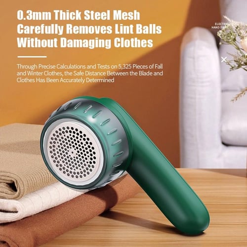 Lint Remover, Portable Electric Fabric Clothes Furniture Shaver