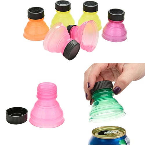 10pcs Silicone Beverage Can Sealed Covers Beverage Beer Can Lids Soda Lid  Caps