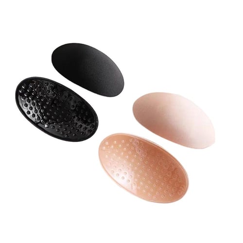 Soft Silicone Shoulder Pads, Soft Silicone Shoulder Pads, Silicone Self  Adhesive Prevent Slip Reusable Shoulder Push Up Pads (2pcs)(Transparent  Color)