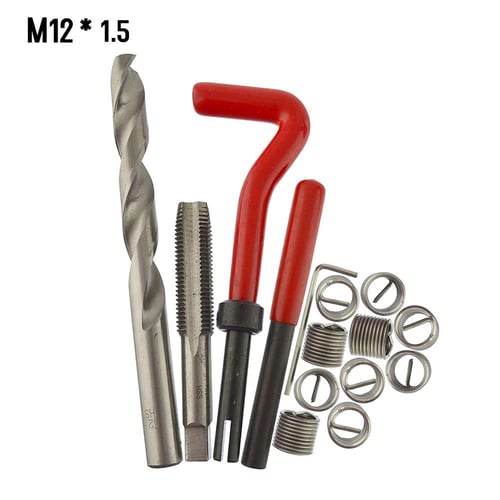 High-Quality 60pcs Helicoil Stainless Steel Thread Repair Insert Kit M3 M4  M5 M6 M8 M10 M12