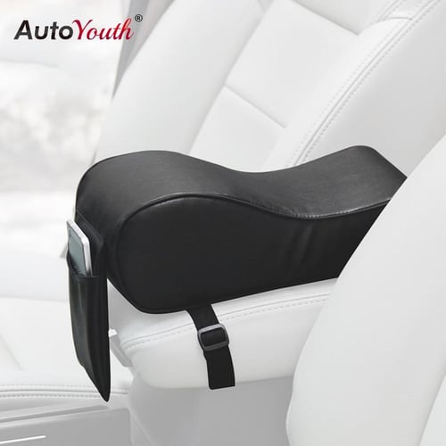 PU Leather Car Armrest Pad Memory Foam Universal Auto Armrests Covers with  Phone Pocket - buy PU Leather Car Armrest Pad Memory Foam Universal Auto  Armrests Covers with Phone Pocket: prices, reviews