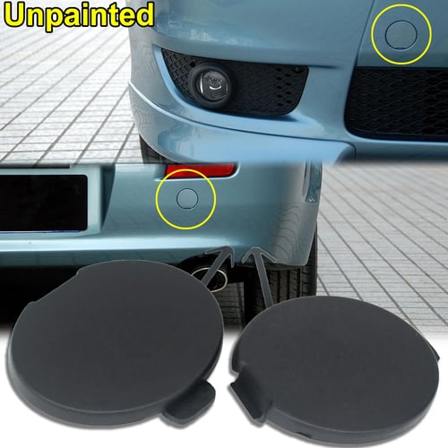 For Mitsubishi Lancer 2008-2015 Unprimed Car Tow Hook Cover Eye Towing Cap  Rear Front Bumper Auto Accessories 2009 2010 2011 - buy For Mitsubishi  Lancer 2008-2015 Unprimed Car Tow Hook Cover Eye