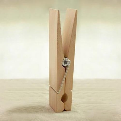 Wooden Clothes Photo Paper Peg Clothespin