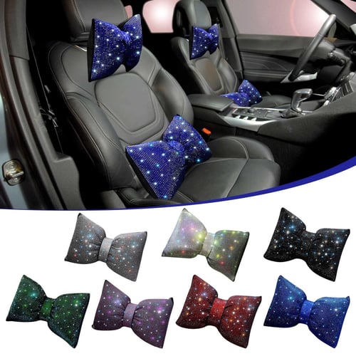 SEAMETAL Universal Car Pillow Interior Car Seat Headrest Pillows