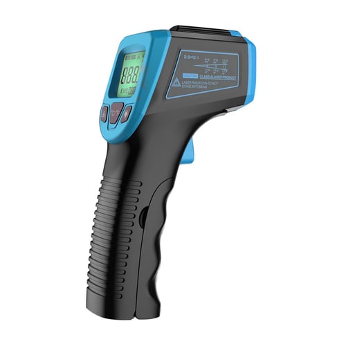 Temperature Gun Non-contact IR Infrared Digital Thermometer,LCD Display  Laser Pointer Measurement Thermometer,58 °F to 1292 °F (