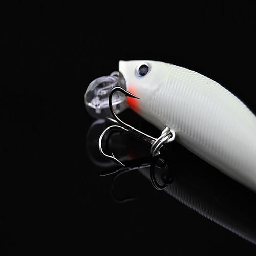 Squid Fishing Lure 11.5cm Fluorescent Fishing Lure Artificial Casting Lure  for Night Fishing Freshwater
