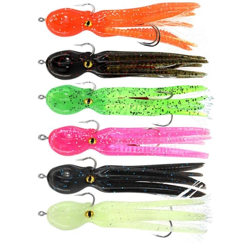 4pcs 21g/11cm Fishing Lure With Double Hook 3d Eyes Artificial