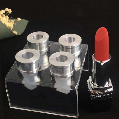 3pcs/set Silicone Lipstick Mold Aluminum Ring Mould Holder DIY Crafts  Toolss-;d