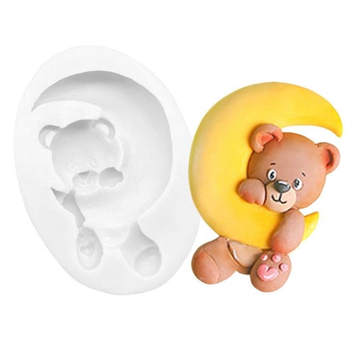 Silicone Gummy Bears Sugarcraft and Chocolate Molds for Cake Decorating for  sale