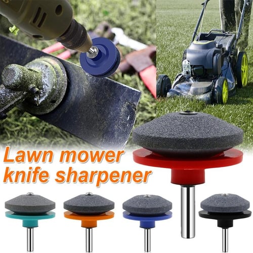 Universal 50MM Lawn Mower Sharpener Grinding Rotary Drill Cut Mower Sanding  Tools Garden Supplies - buy Universal 50MM Lawn Mower Sharpener Grinding  Rotary Drill Cut Mower Sanding Tools Garden Supplies: prices, reviews