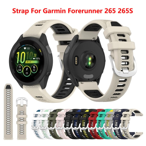 Silicone Strap For Garmin Forerunner 158 55 245 245M 645