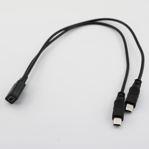 USB 3.0 Female To Dual USB Male 2.0 Y Extension Splitter Extra Power Data  Cable