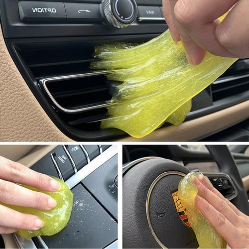 1pcs Car Cleaning Glue Powder Cleaner Magic Cleaner Dust Remover