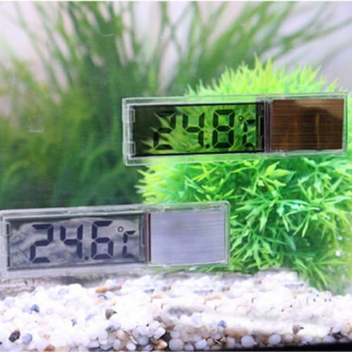 Lcd Digital Fish Tank Aquarium Suction Submersible Thermometer Temp Meter