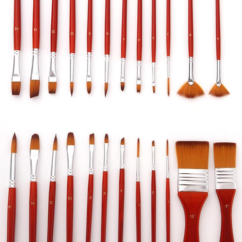 15pcs Professional Detail Paint Brushes Set Miniature Fine Tiny Artist  Brushes