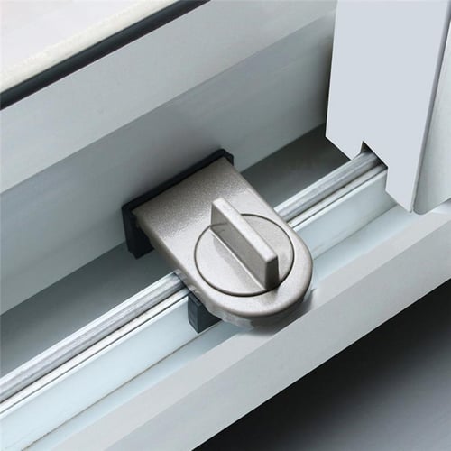 2pcs Lock Stopper Aluminum And Pets Anti-theft Door Lock For Kids