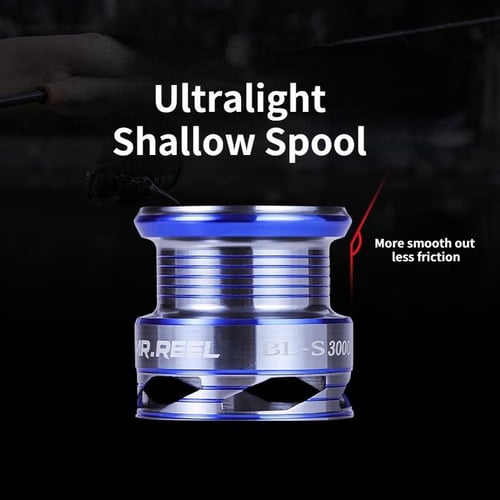 Cheap New Fishing Reel Ultralight Shallow Spool 2000 3000 One Way