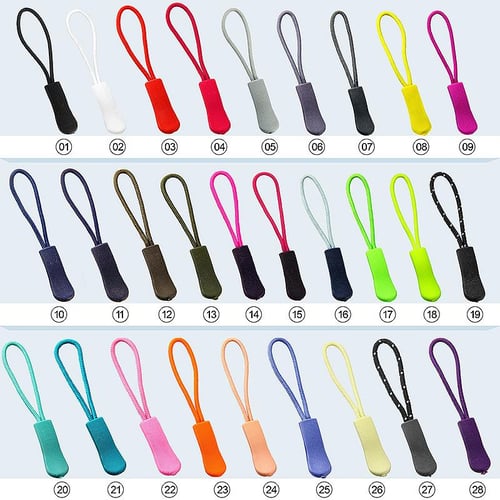 10pcs Luggage Zipper Pull Replacement Zipper Slider for Luggage Clothing  Backpacks 