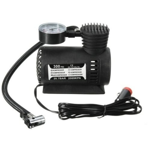 Portable Mini Air Compressor Vehicle Electric Tire Inflator Pump 12V 300  PSI From Ravpower, $6.54