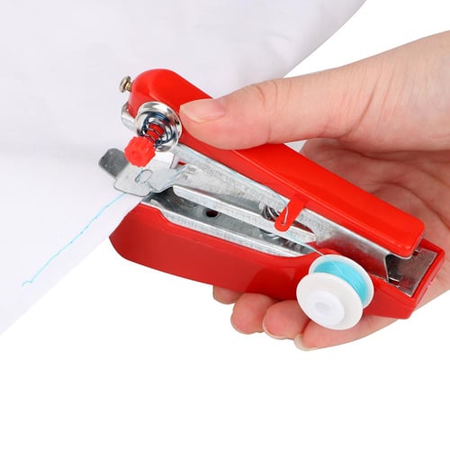 Handheld Sewing Machines, Battery Operated Sewing Machine, Easy Operate  Sewing Machine for Beginners, Portable Sewing Machine for Various Fabrics