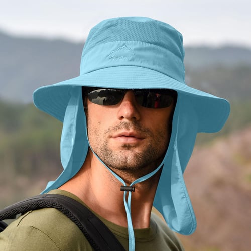Men's Wide-Brim Fishing Hat Outdoor, Fisherman Hat, Sun Hat,Sun Protection  - buy Men's Wide-Brim Fishing Hat Outdoor, Fisherman Hat, Sun Hat,Sun  Protection: prices, reviews