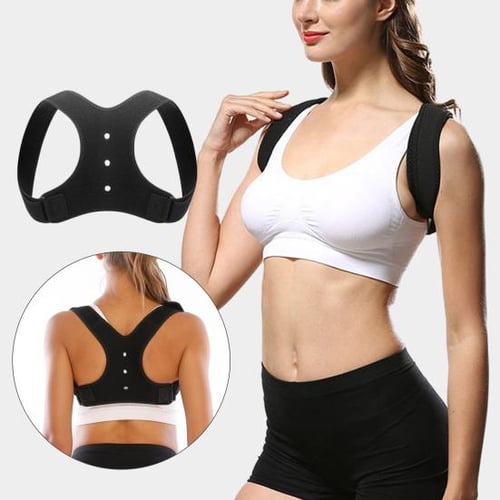 Front Closure Posture Corrector Lift Up Bra Women Push Up Cross Back  Underwear Shockproof Sports Support Vest Bras : : Clothing, Shoes  & Accessories