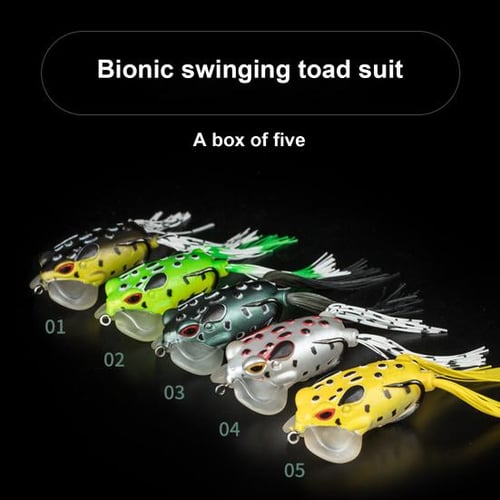 5pcs Artificial Fishing Lure Baits Soft Crab Fish Baits with Hook