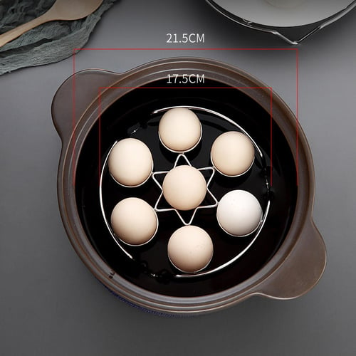 4 in 1 Egg Cooker Egg Poacher Tool Multifunction Pot Steamer Tray Eggs  Poachers Stand Kitchen Cooking Utensils for TM6