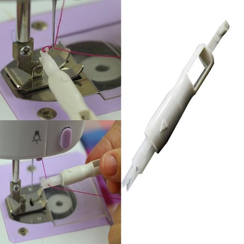 5Pcs Sewing Machine Insertion Needle Threader Applicator Handle Thread Tool