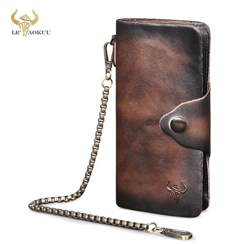 Tigernu 100% Genuine Leather Men Long Wallet Luxury Men's Purse Card Wallet  For Men Small Money Bag High Quality Male Coin Purse