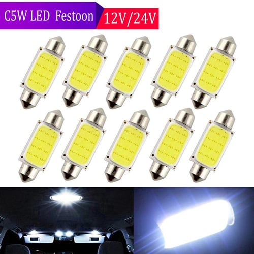 C5W 28MM 31MM 36MM 39MM 41MM 44MM LED Light Bulbs, 2 Bulbs