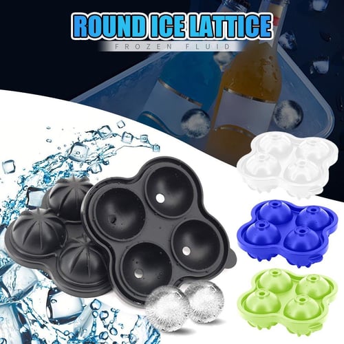 1pc Ice Ball Maker 2.4 Inches Big Ice Ball Mold Silicone Cute Bulb-shaped  with Funnel for Whiskey Cocktails 