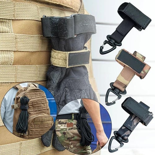 Multi-Purpose Nylon Gloves Hook Work Gloves Safety Clip Outdoor