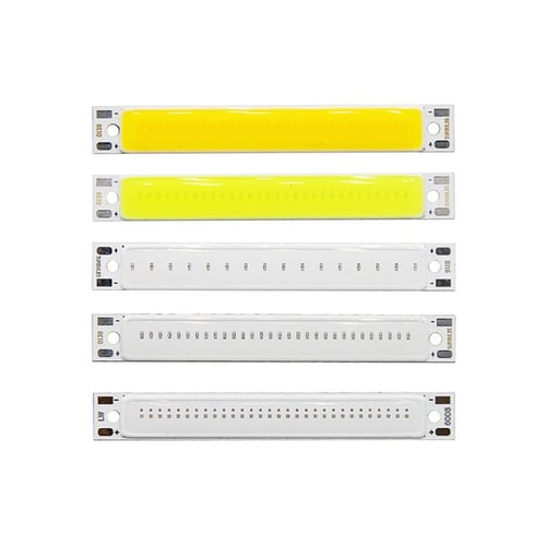 3V 3.7V Dc 60Mm 8Mm Led Cob Strip 3W Warm Cold White Blue Red Cob Led - buy 3V  3.7V Dc 60Mm 8Mm Led Cob Strip 3W Warm Cold White Blue Red