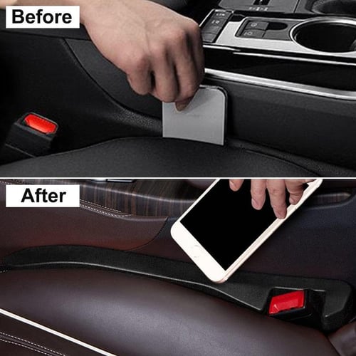 Grey/Black Car Seat Gap Filler PU Leak-proof Filling Strip Anti