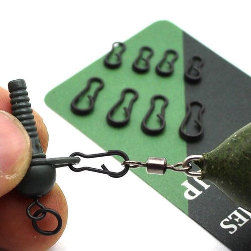 30Pcs Carp Fishing Accessories Quick Change Clip Fishing Line