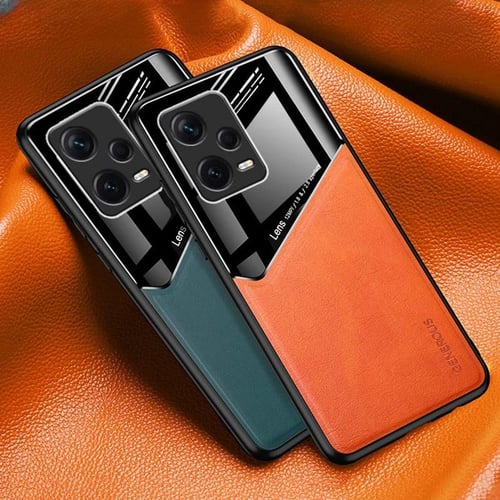 Magsafe Magnetic Camera protection case for Redmi Note 12 4G 12s Armor  Hybrid Metal Ring Back Cover For Redmi Note12 Pro Plus