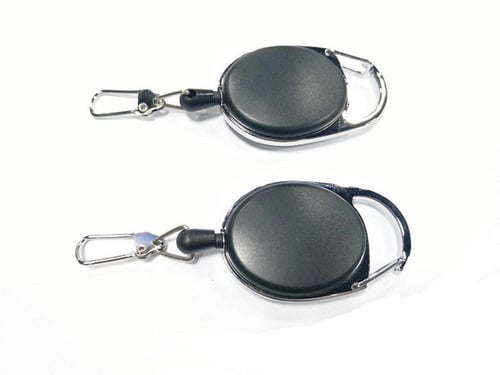 Metal Retractable Key Chain Card Badge Holder Steel Recoil Ring Pull Belt  Clip - buy Metal Retractable Key Chain Card Badge Holder Steel Recoil Ring  Pull Belt Clip: prices, reviews