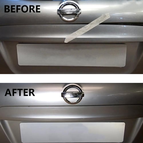 Repair the handle of the tailgate NISSAN QASHQAI 
