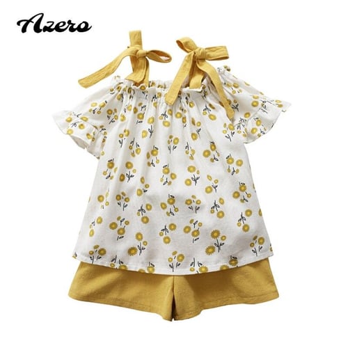 2023 New Boutique Kids Clothes Sets 2pcs Print Tops+Flare Leggings