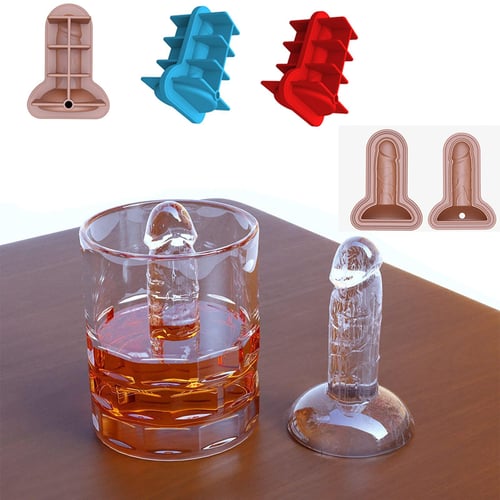 Sagit Funny Silicone Ice Cube-Tray With Lid Fill-And Release Ice