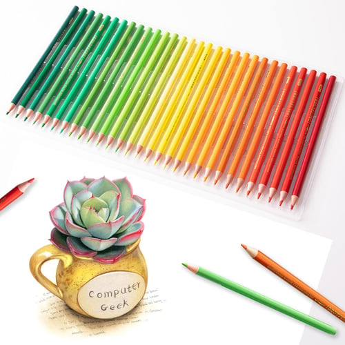 120/150 Color Pencils Profesional Set 36-72 Colors Oil Colored