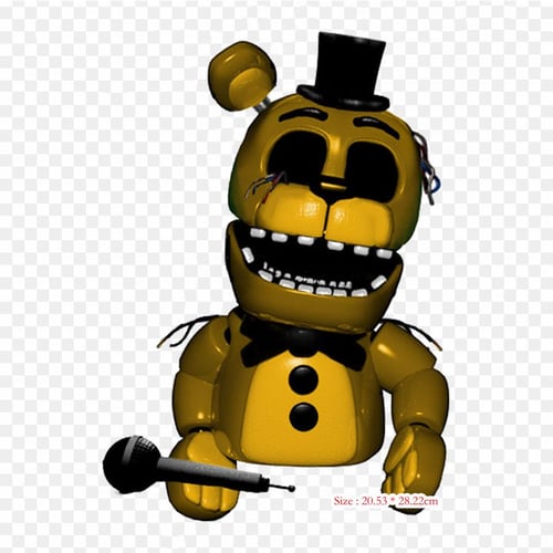 Compra online de Fnaf 4 Freddy Five Nights At Freddy'S 4 Five Nights At  Iron on Heat Transfer Printing Adesivo de vinil para roupas Apliques DIY  Patches laváveis