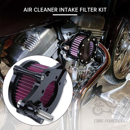 Motorcycle Air Filter CNC Air Cleaner Intake System Kit For Harley Sportster  XL883 XL1200 Iron 883 48 72 Seventy-Two - buy Motorcycle Air Filter CNC Air  Cleaner Intake System Kit For Harley